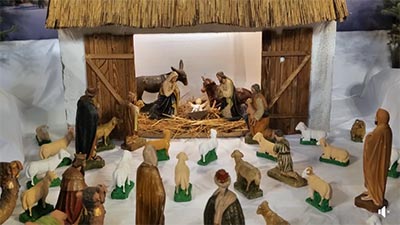 Megújult a majsai betlehem