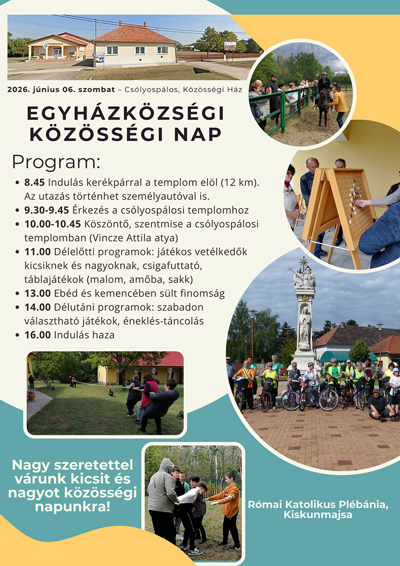 Egyházközségi nap Kiskunmajsa